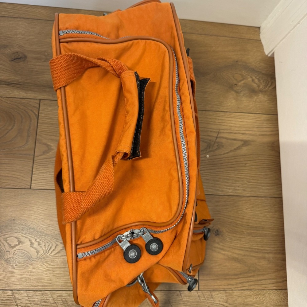 Kipling Orange Travel Duffel Bag - Picture 4 of 12